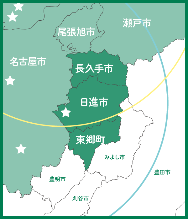 訪問診療エリア