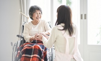 笑顔の患者さま