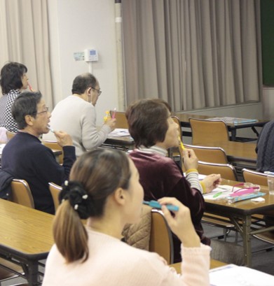 口腔ケアセミナーの様子
