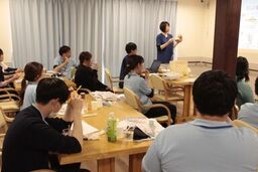 口腔ケアセミナーの様子