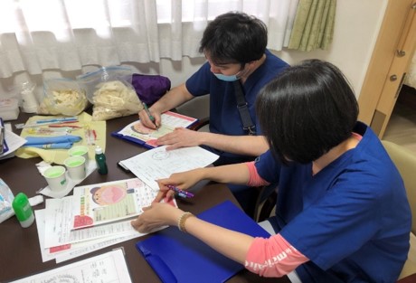 口腔ケアセミナーの様子