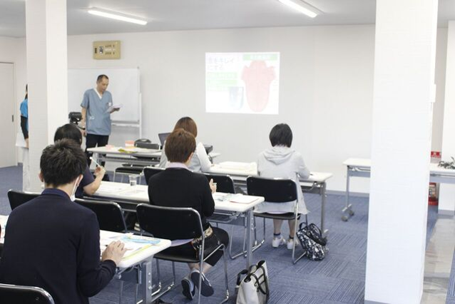 口腔ケアセミナーの様子