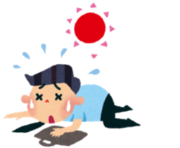 免疫力・体力が落ちるイラスト